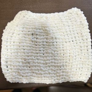 Knitted dish cloth